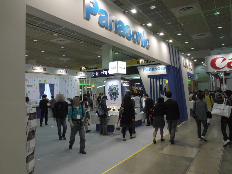 <b>パナソニックブース</b>