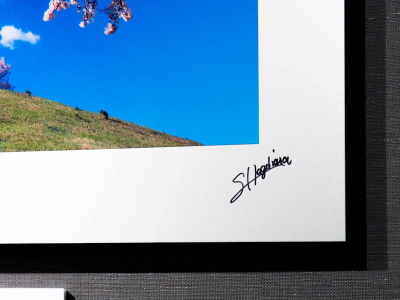 <b>作家が来場した際に、作品にサインをすることもある</b>