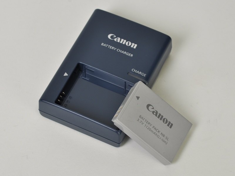 <b>バッテリーは前モデルと同じくNB-5L</b>