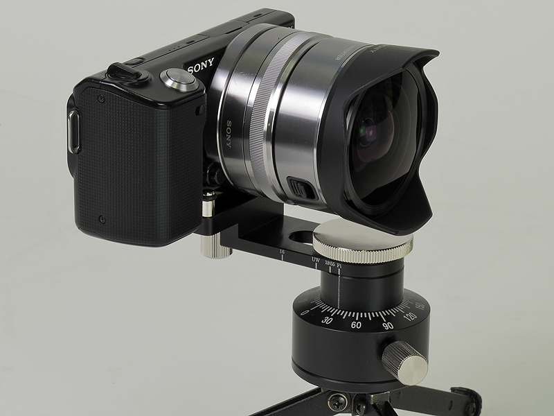 <b>E16mm F2.8+フィッシュアイコンバーターVCL-ECF1でのセット例</b>