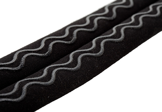 <b>ショルダーストラップに滑り止めを装備</b>