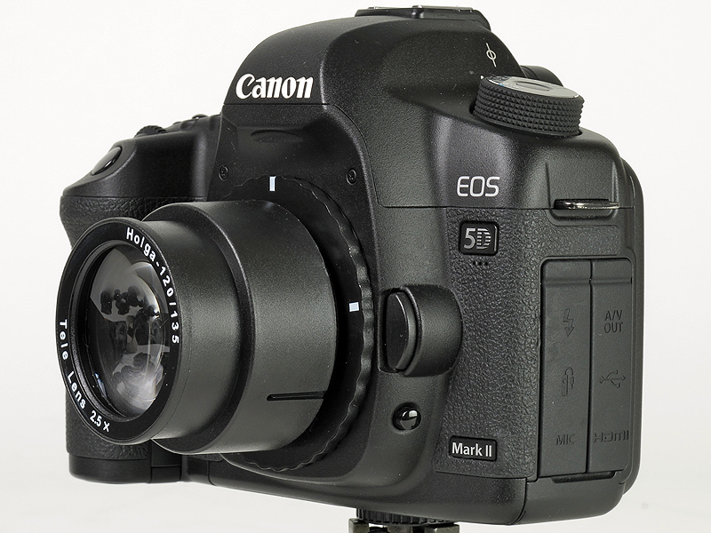 <b>HT-25（テレコン）を装着したところ</b>