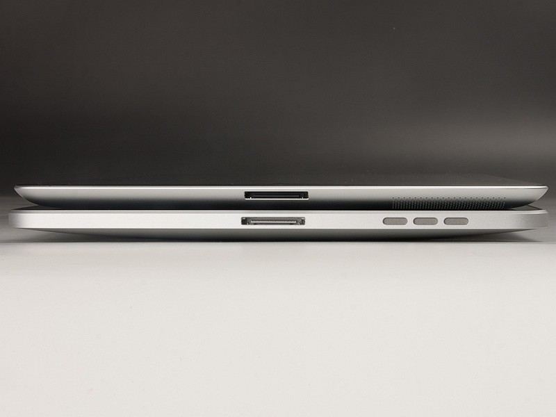 <b>より鋭角なデザインになったので、ボタンやDockコネクタ、スピーカー周りにも工夫がある</b>