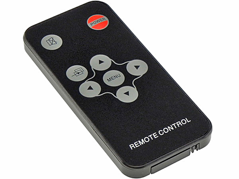 <b>リモコンが付属する</b>