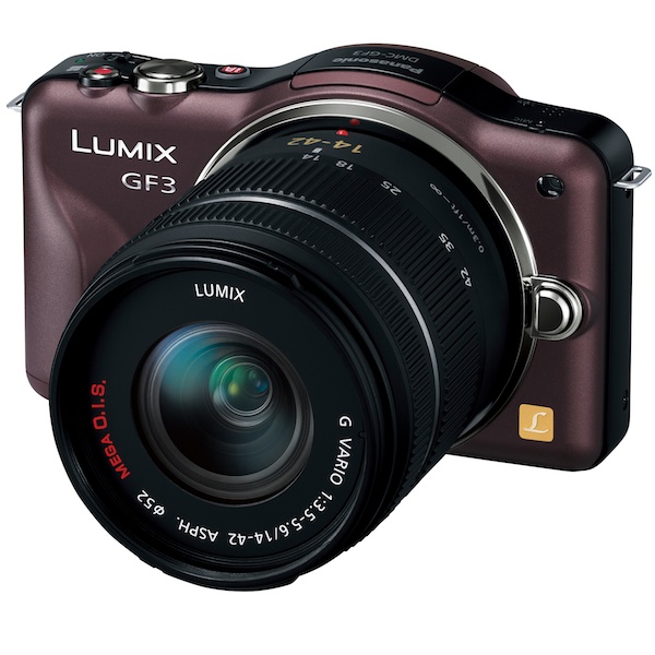 <b>LUMIX DMC-GF3（センシュアルブラウン）+LUMIX G VARIO 14-42mm F3.5-5.6 ASPH. MEGA O.I.S.</b>