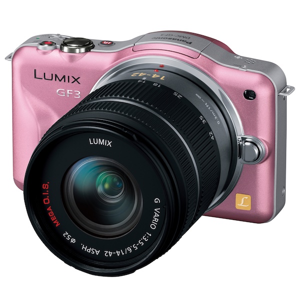 <b>LUMIX DMC-GF3（フェアリーピンク）+LUMIX G VARIO 14-42mm F3.5-5.6 ASPH. MEGA O.I.S.</b>