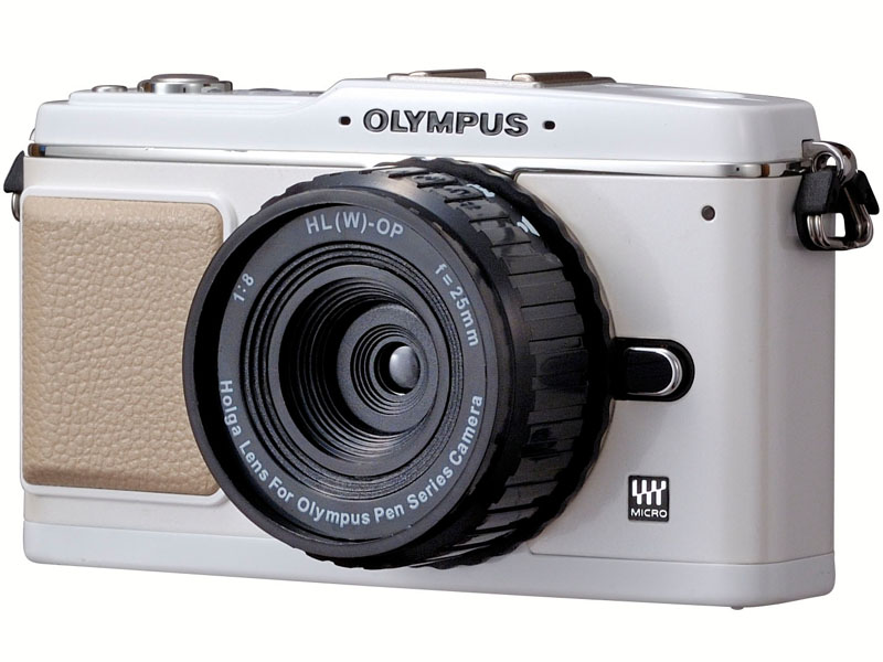 <b>「HL（W）-OP」（オリンパスペンシリーズ用）の装着例</b>