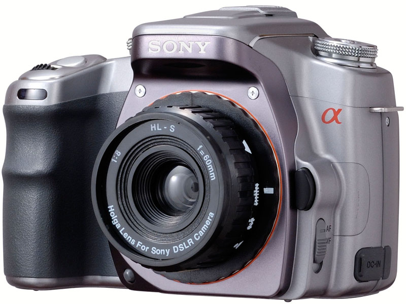 <b>「HL-S」（ソニーAマウント用）の装着例</b>