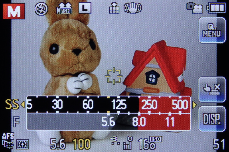 <b>露出インジケーターを継承</b>