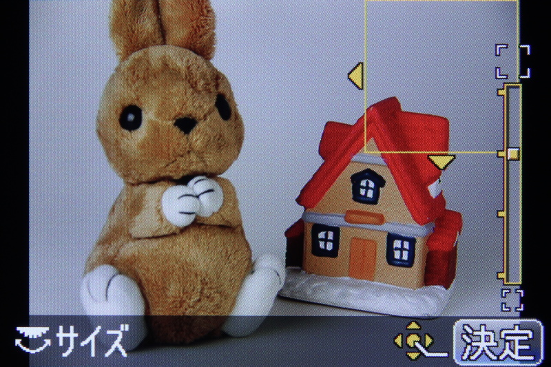 <b>AF測距点を画面端まで移動できるようになった（写真はスポットAF時）</b>