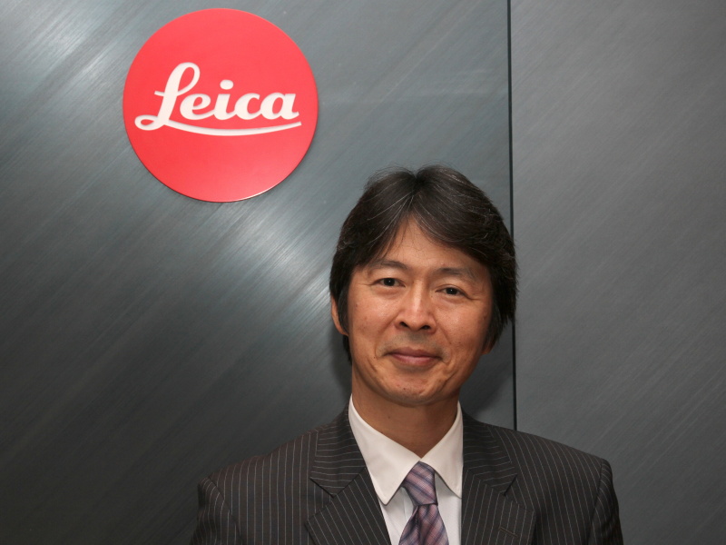 <b>ライカカメラジャパン代表取締役社長の福家一哲氏</b>