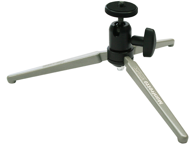<b>テーブル三脚グレー フォト雲台付き（MTT2-P02）</b>