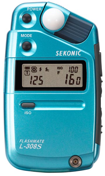 <b>フラッシュメイトL-308Sリミテッドカラーバージョン（ペールブルー）</b>