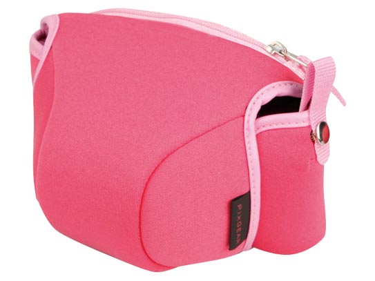 <b>ピクスギア カメラジャケットMicro-A（コーラルピンク）DCS01-MACPK</b>