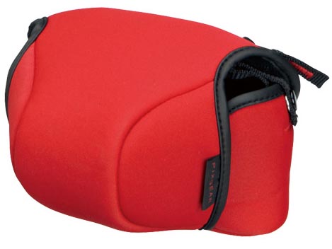 <b>ピクスギア カメラジャケットMicro-A（ニューレッド）DCS01-MANRD</b>