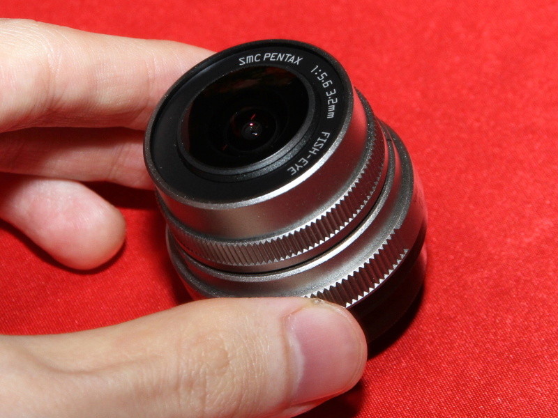 <b>PENTAX-03 FISH EYE。前玉のみSPコートを施した</b>