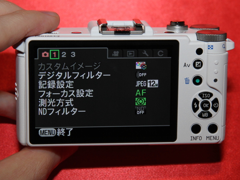 <b>装着レンズは「PENTAX-01 STANDARD PRIME」</b>