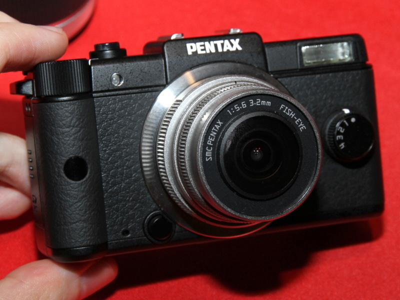 <b>ブラックに装着したところ</b>