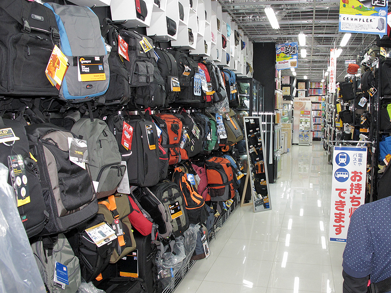 <b>カメラバッグコーナー</b>