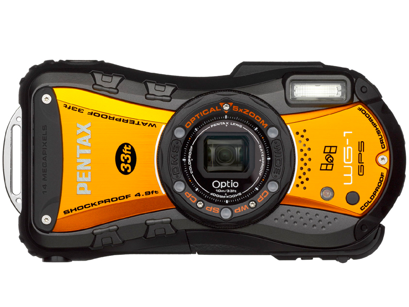 <b>Optio WG-1 GPS（シャイニーオレンジ）</b>