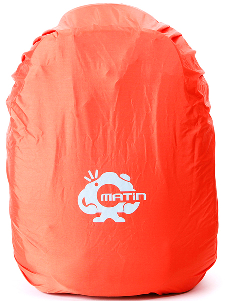 <b>レインカバーを装着したところ</b>