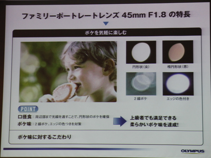 <b>M.ZUIKO DIGITAL 45mm F1.8の特徴</b>