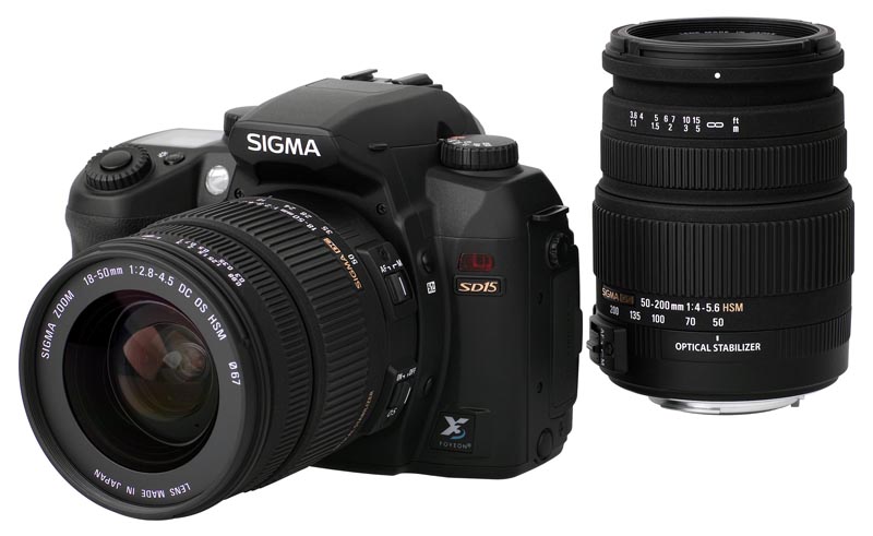 <b>SIGMA SD15 TWIN ZOOM KIT</b>