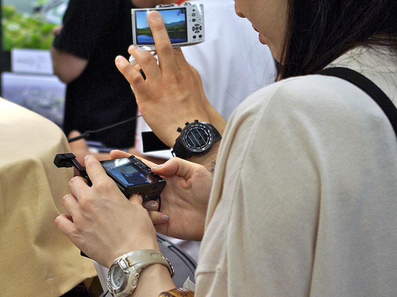 <b>若い女性の来場者も多い</b>