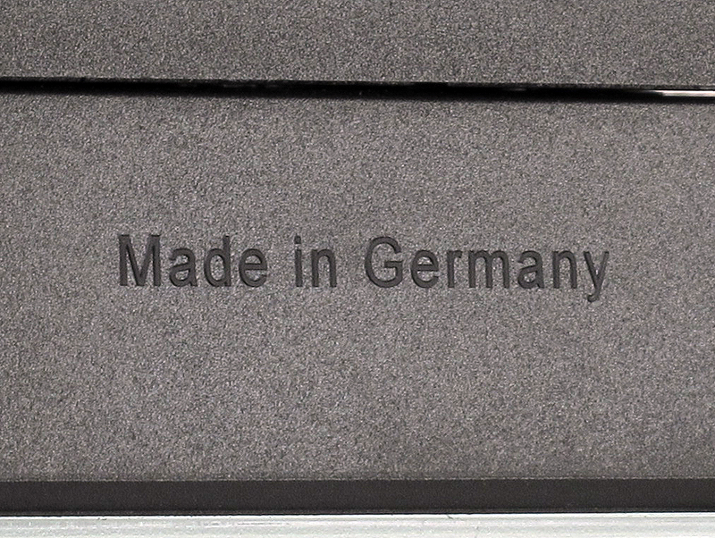 <b>“Made in Germany”の刻印が入る</b>