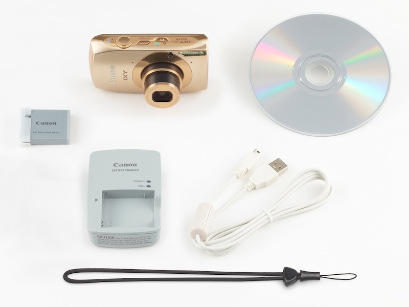 <b>IXY 32S（ゴールド）同梱品</b>