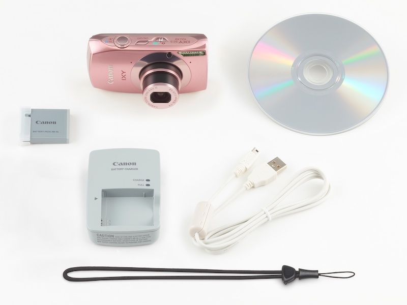 <b>IXY 32S（ピンク）同梱品</b>