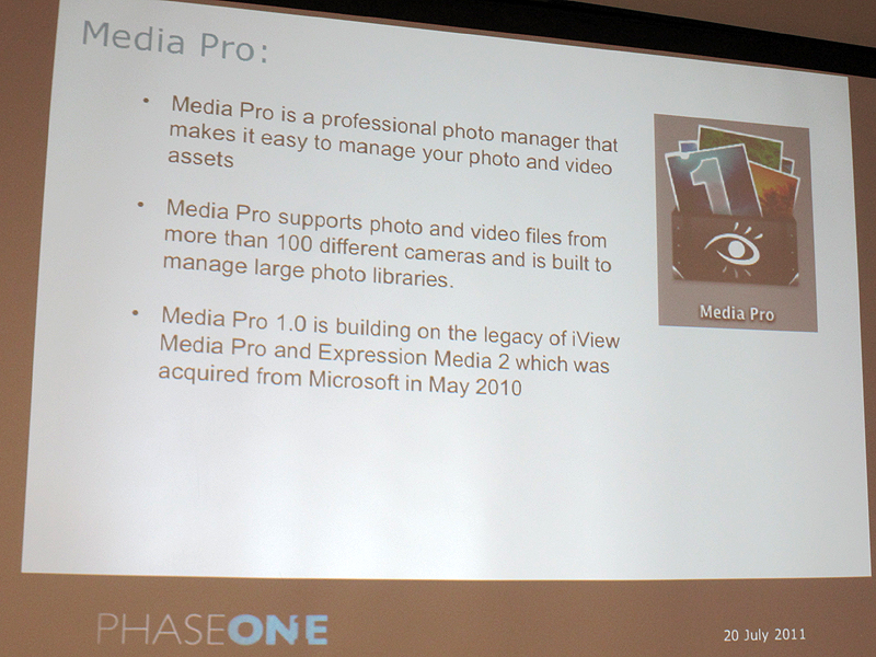 <b>Media ProはユーザーインターフェースもCapture Oneに合わせている</b>