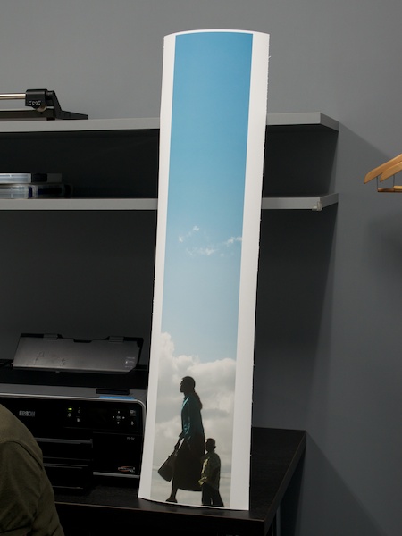 <b>テストピースを出力し、調子を見る。この辺は銀塩の暗室作業と同じだ</b>