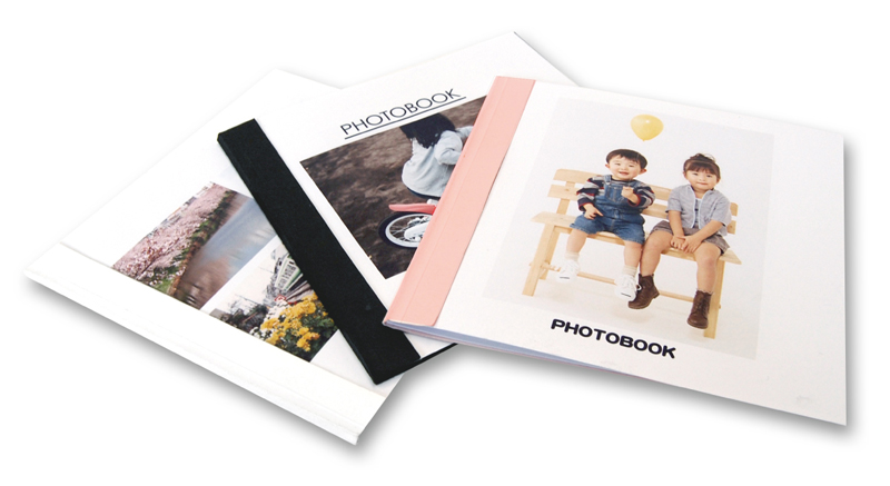 <b>完成したフォトブックの例</b>