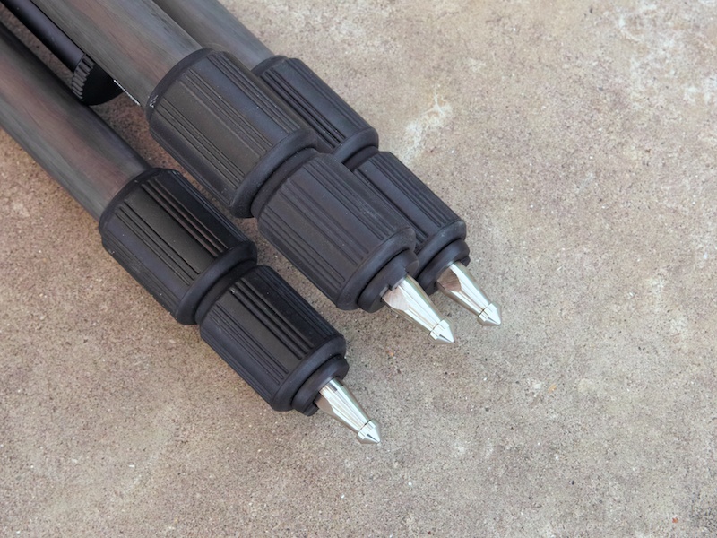 <b>さらにゴム脚を外すとスパイクに</b>