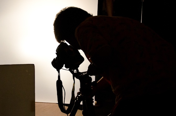 <b>撮影中、邪魔しないようにそっと出て行きましたとさ</b>