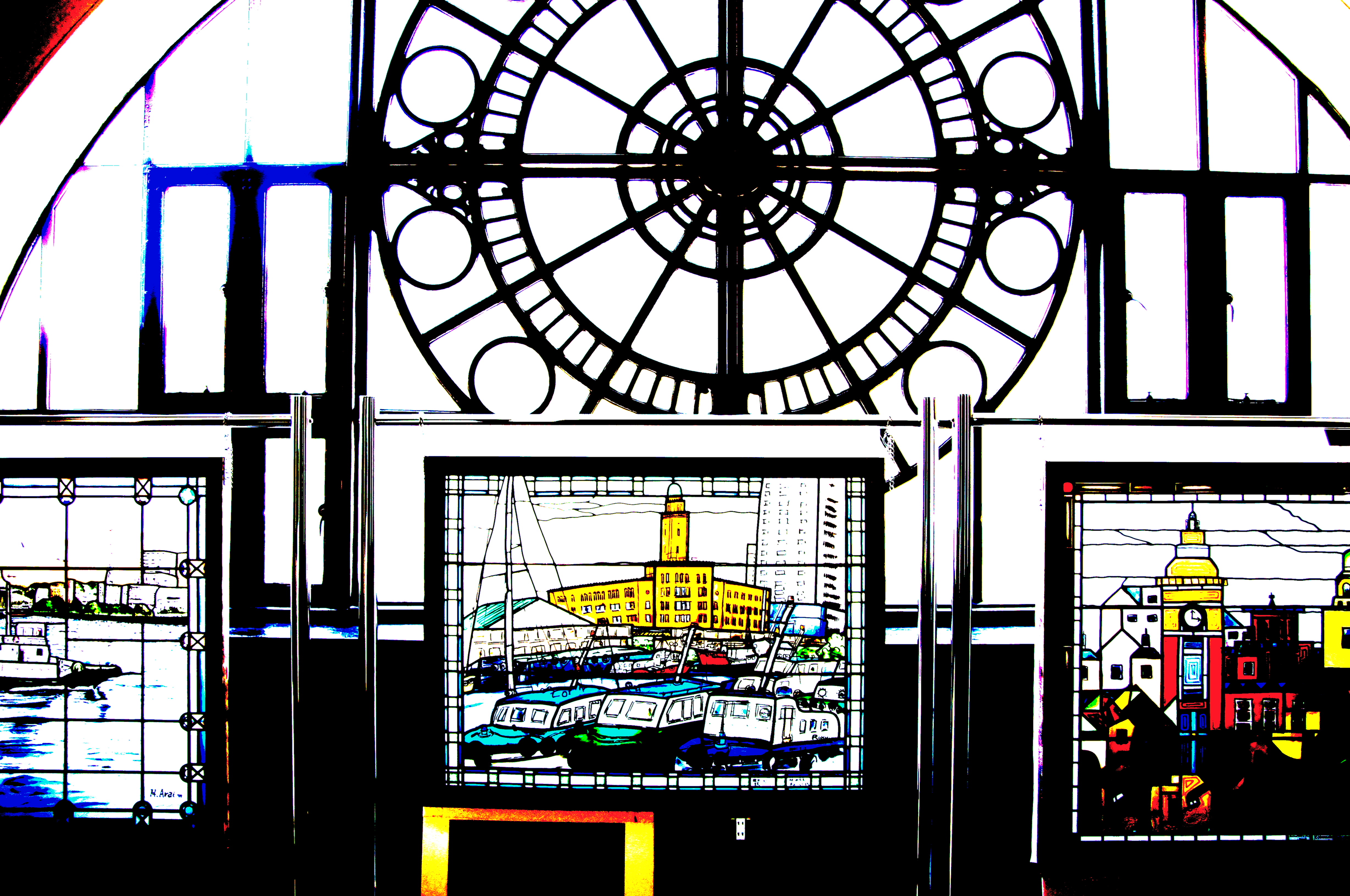 <b>ピクチャーエフェクト:ポスタリゼーション（カラー） / α55 / AF 18-250mm F3.5-6.3 Di II LD Aspherical [IF] Macro / 4,912×3,264 / 1/40秒 / F3.5 / +0.3EV / ISO200 / オート / WB:オート / 20mm</b>