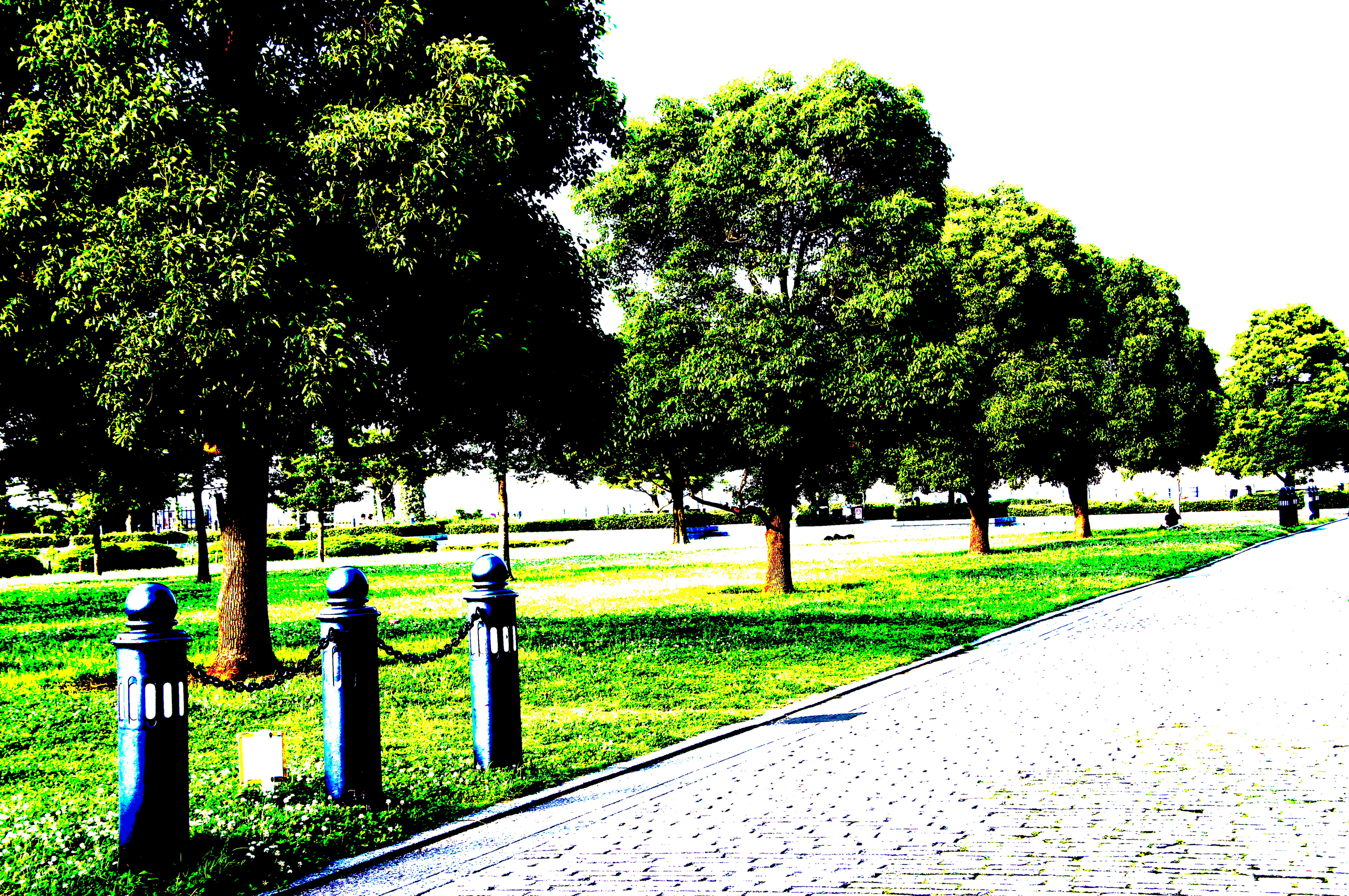 <b>ピクチャーエフェクト:ポスタリゼーション（カラー） / α55 / AF 18-250mm F3.5-6.3 Di II LD Aspherical [IF] Macro / 4,912×3,264 / 1/80秒 / F7 / 0EV / ISO100 / オート / WB:オート / 35mm</b>