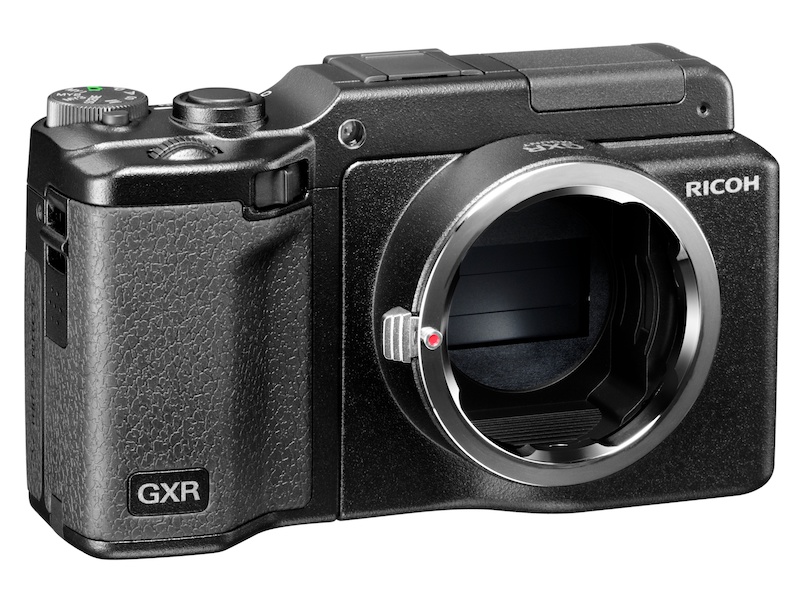 <b>GXRにGXR MOUNT A12を装着した状態</b>