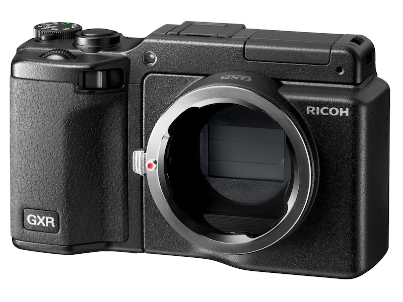 <b>GXRにGXR MOUNT A12を装着した状態</b>