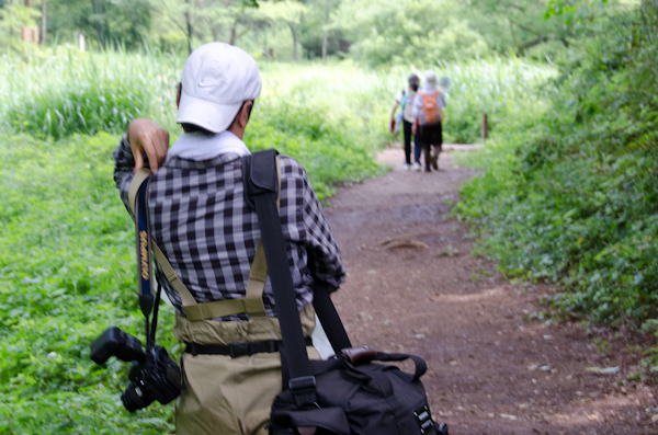 <b>ハイカーの人たちとすれ違う時、あいさつするのは常識なのだ</b>