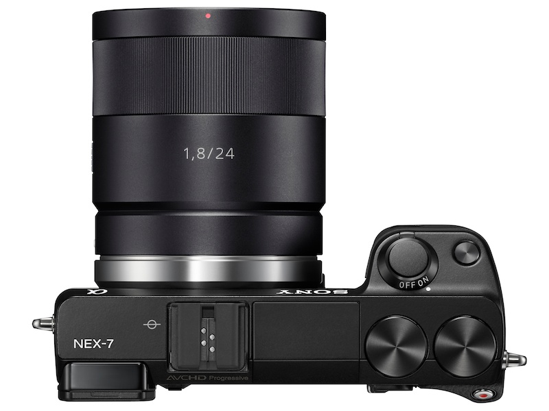 <b>Sonnar T* E 24mm F1.8 ZA（12月上旬発売）装着例</b>