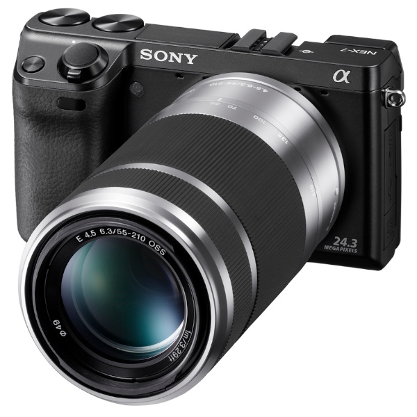 <b>E 55-210mm F4.5-6.3 OSS（10月中旬発売）装着例</b>