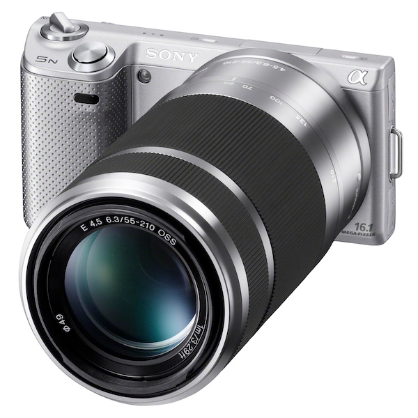 <b>NEX-5N（シルバー）+E 55-210mm F4.5-6.3 OSS</b>
