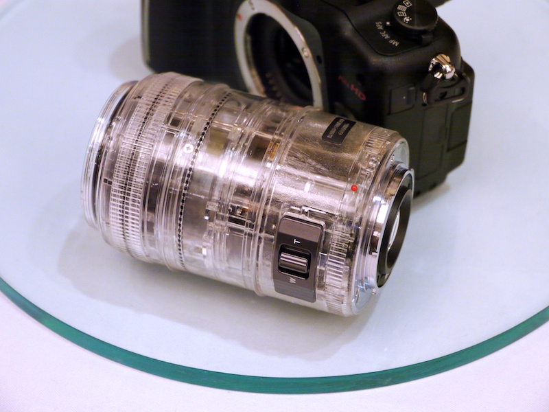 <b>発表会場には動作するスケルトンモデルの展示もあった</b>