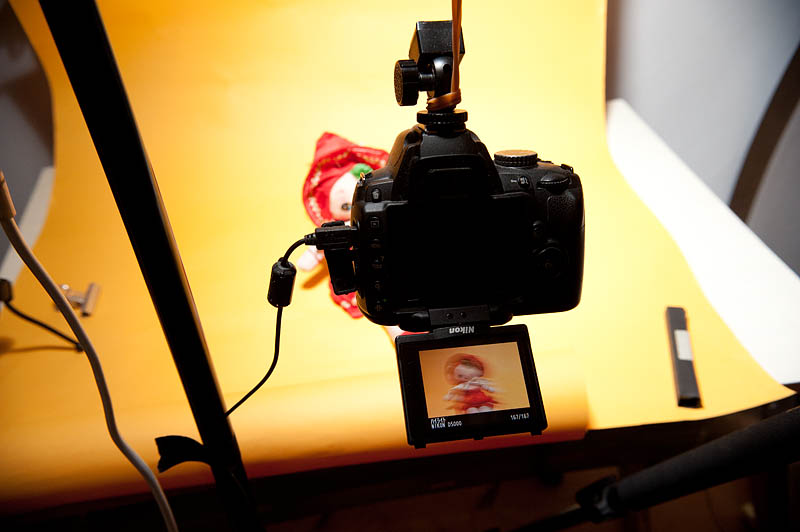 <b>可動式の液晶画面はこういう撮影をするのに向いている</b>