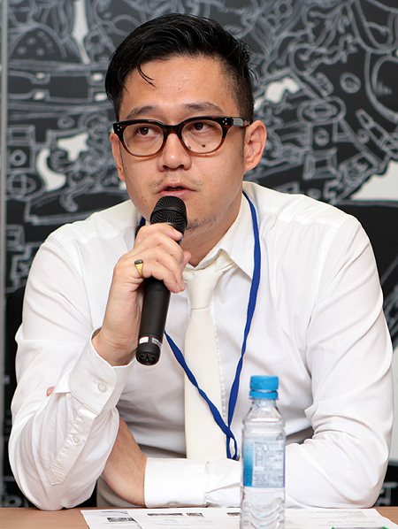 <b>Tokyo Photo代表の原田知大氏</b>