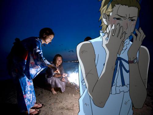 <b>ダイナミックフォト機能による合成の例</b>