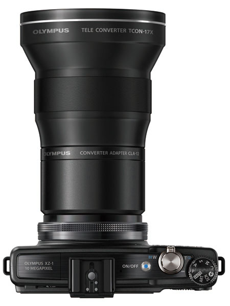 <b>XZ-1への装着例</b>