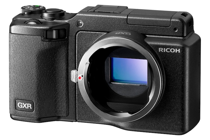 <b>GXRにGXR MOUNT A12を装着した状態</b>